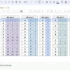 Google Sheets | Tổng hợp các sắc thái đánh số thứ tự