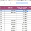 Google Sheets | Cộng dồn nhiều điều kiện